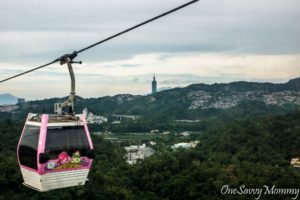 Taipei Maokong Gondola Ride View