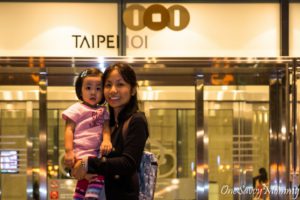 Taipei 101 with kids